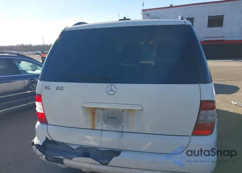 2003 Mercedes-Benz Ml 320 from USA, damaged, VIN 4JGAB54E83A390406